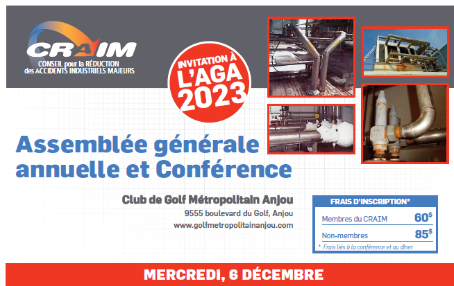 ANNUAL GENERAL ASSEMBLY 2023 AND CONFERENCE (French)  – December 6th, 2023